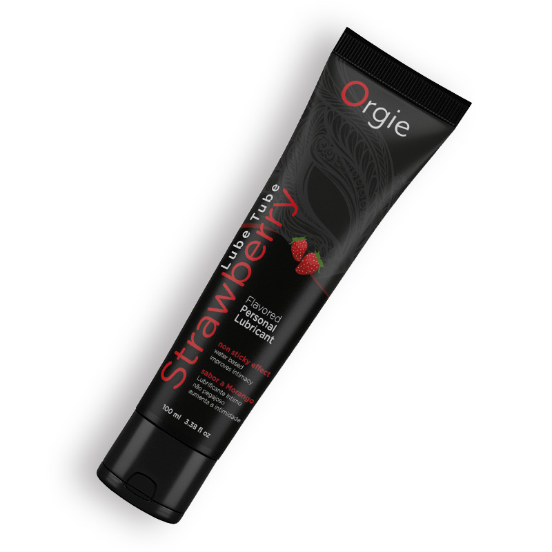 strawberry-2 Orgie - Lube Tube - Strawberry - 100ml
