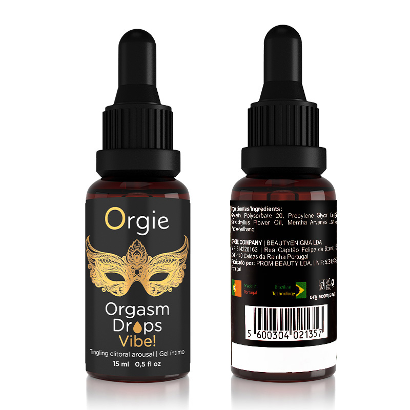 Orgie - Orgasm Drops Vibe - 15ml Orgie - Orgasm Drops Vibe - 15ml