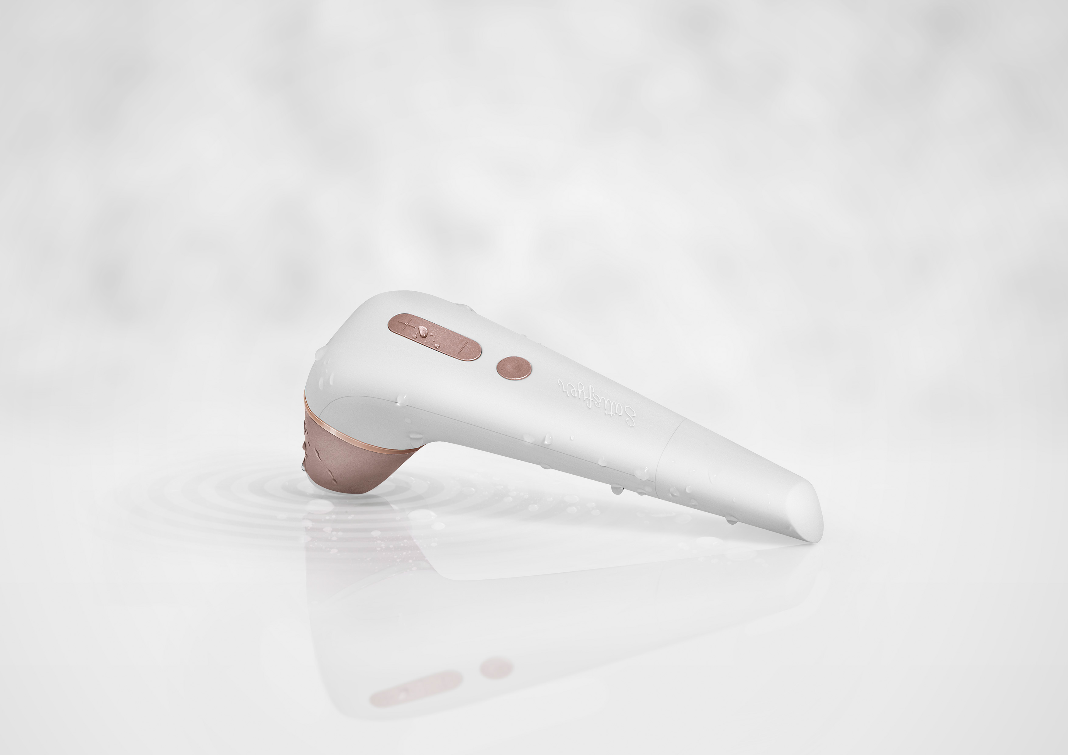 Стимулятор с вибрирующими лепестками Satisfyer Vibes Power Flower, красный EE73-837-0418 - Satisfyer - Классические вибраторы - Купить