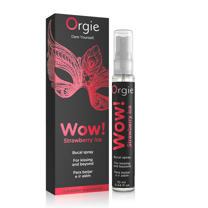 Orgie - Wow! - Strawberry Ice Bucal Spray - 10ml