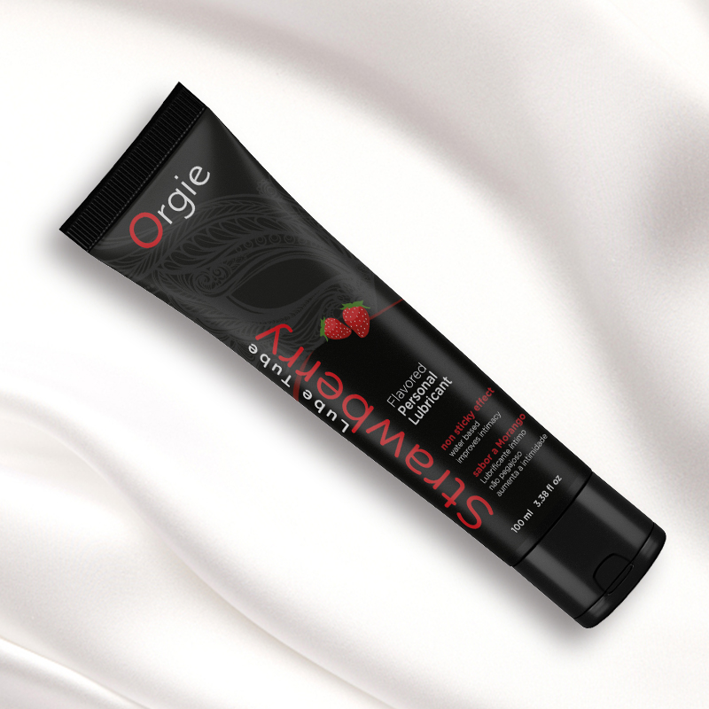 7Retnw46XRAhDz Orgie - Lube Tube - Strawberry - 100ml