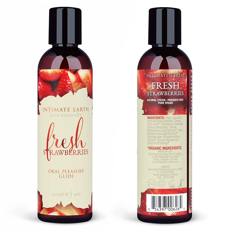 Intimate Earth - Fresh Strawberries - 120ml