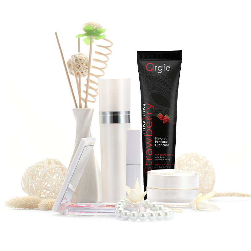 63MXdulnqMcTh0 Orgie - Lube Tube - Strawberry - 100ml