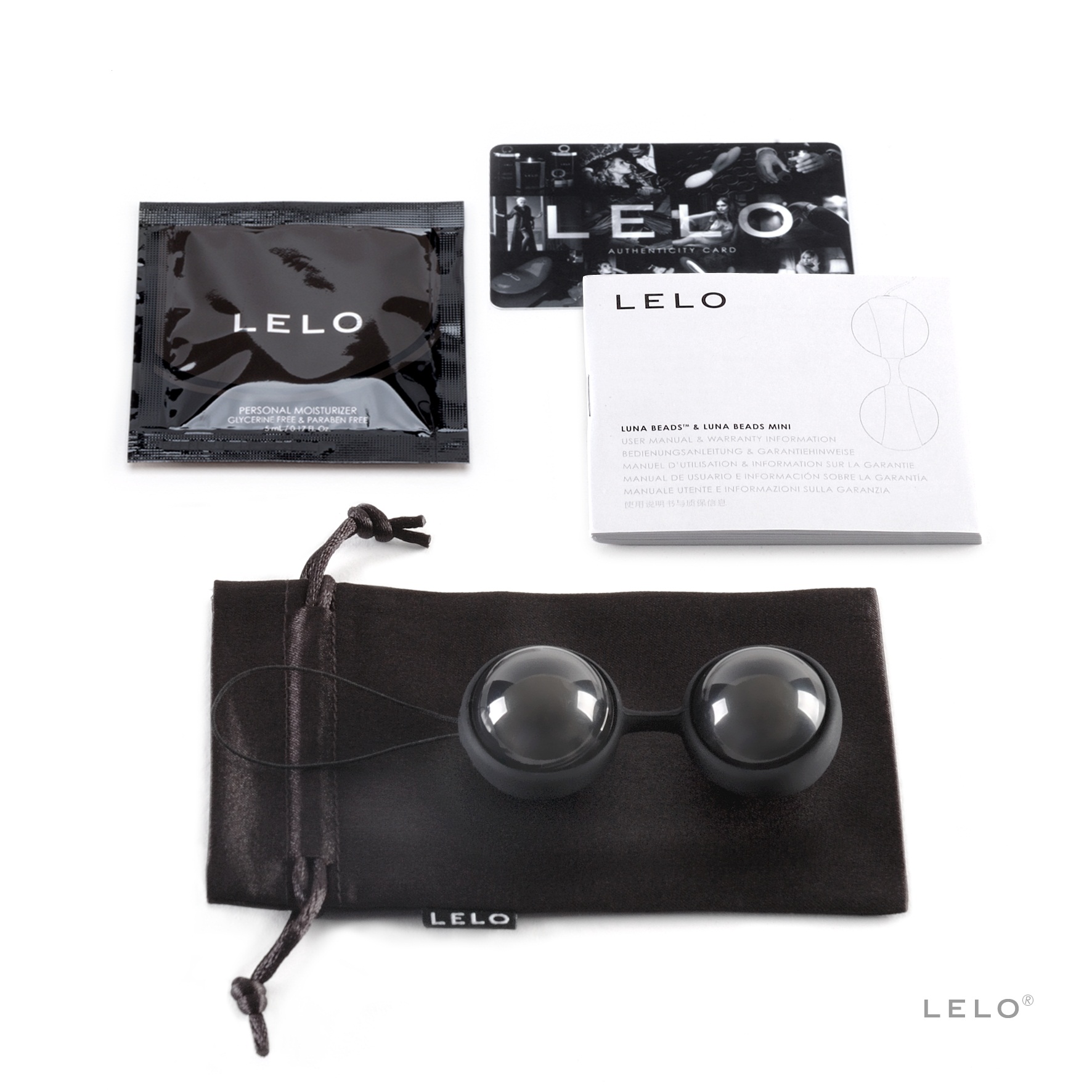 Lelo - Luna Beads Noir - Black